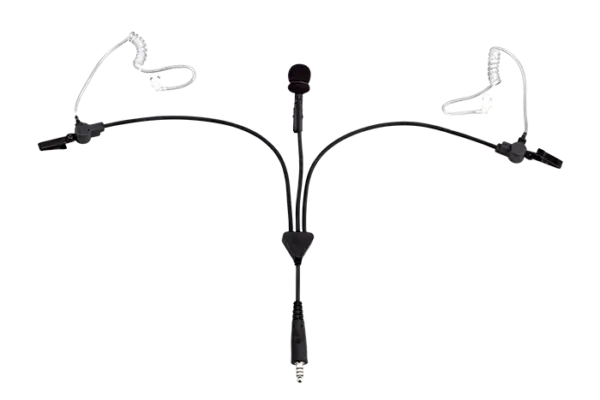 Lo-Vis R23 Dual Comm Ruggedized Earpiece